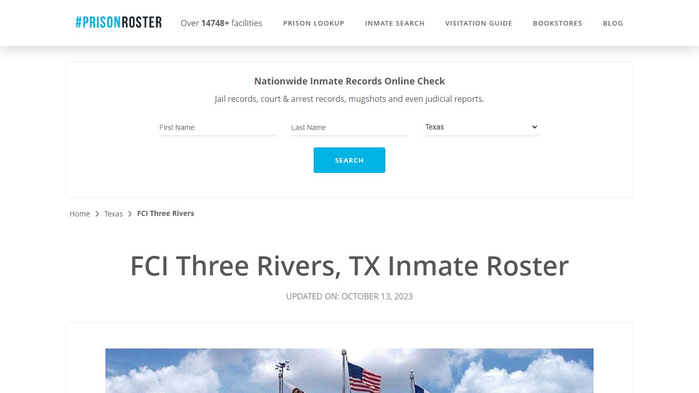 FCI Three Rivers, TX Inmate Roster - Prisonroster